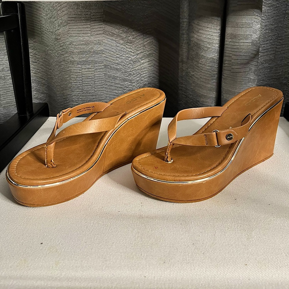 ALDO Thong Sandal Wedges